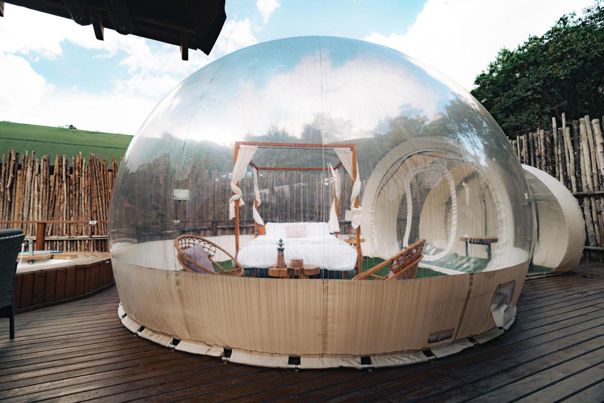 Luxury tent Bubblesky Glamping 15 Min From Medellin